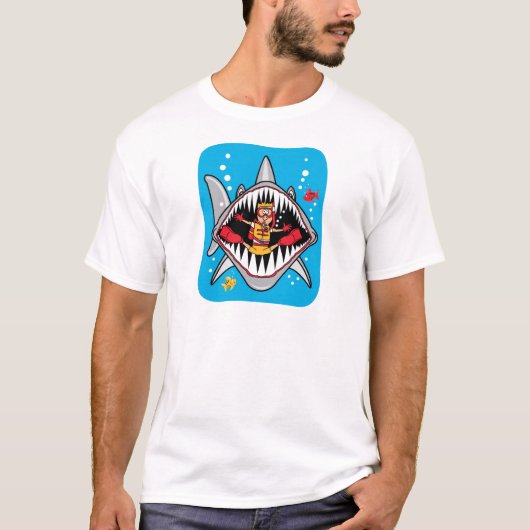 Haifisch-Angriff! T-Shirt (Vorderseite)
