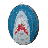 Haifisch-AngriffDartboard Dartscheibe (Vorderseite rechts)