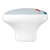 Haifisch-Angriffs-Fach-Griff Keramikknauf (Seitenansicht)