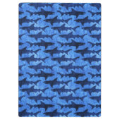 Haifisch-Angriffs-Klipp-Brett für Klemmbrett (Rückseite)