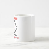 Haifisch-Behälterradioshow-Tasse Kaffeetasse (Mittel)