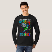 Haifisch bereit, den 3. T-Shirt (Vorne ganz)
