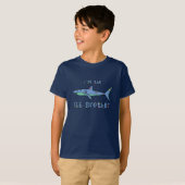 Haifisch bin ich das Bruder-Dunkelheits-T-Shirt T-Shirt (Vorne ganz)