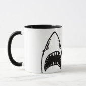 Haifisch-Biss-Tasse Tasse (Links)