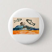 Haifisch Button (Vorderseite)