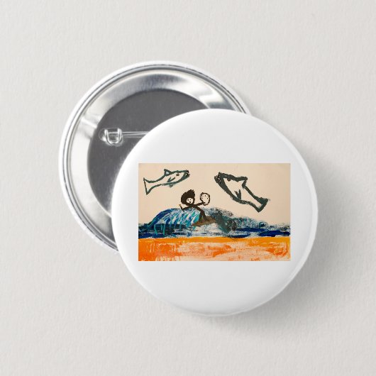 Haifisch Button (Vorne & Hinten)