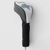 Haifisch-Design Golf Headcover (angewinkelt)