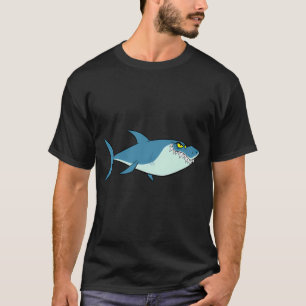 Haifisch-Design T-Shirt
