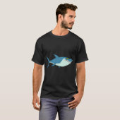 Haifisch-Design T-Shirt (Vorne ganz)