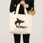 Haifisch einer jumbo stoffbeutel (Vorderseite (Produkt))