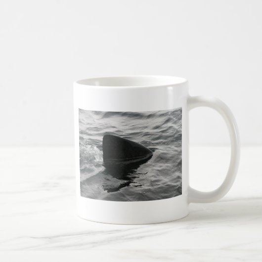 Haifisch-Flosse Kaffeetasse (Rechts)