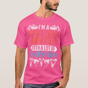 Haifisch Fossiliensammler Fossiler Zahn T-Shirt
