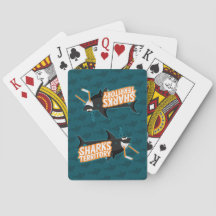 Haifisch-Gebiet - Spielkarten