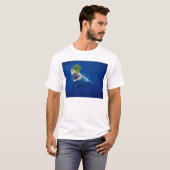 Haifisch gegen Eviloccoli T-Shirt (Vorne ganz)