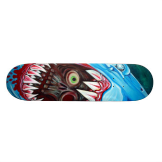 Haifisch GEGEN Zombie-Skateboard Skateboard