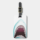 Haifisch Gepäckanhänger (Vorderseite vertikal)