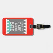 Haifisch-Gepäckanhänger Gepäckanhänger (Vorderseite horizontal)