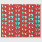 Haifisch Geschenkpapier (Flach)