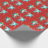 Haifisch Geschenkpapier (Ecke)