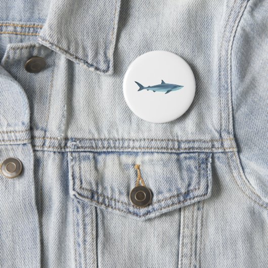 Haifisch-Illustration Button (Beispiel)