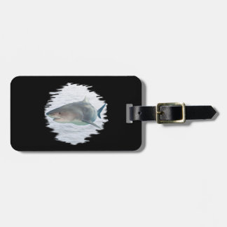 Haifisch im Wasser-Gepäckanhänger Gepäckanhänger