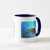 Haifisch-Kaffee-Tasse Tasse (VorderseiteRechts)