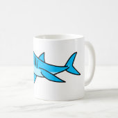Haifisch Kaffeetasse (VorderseiteRechts)