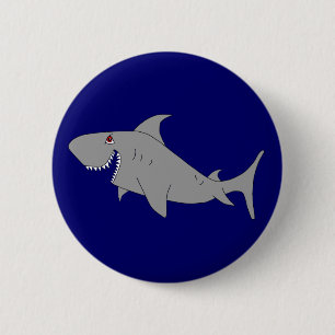 Haifisch-Knopf Button