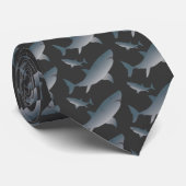 Haifisch-Krawatte Krawatte (Gerollt)