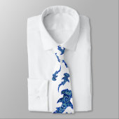 Haifisch-Krawatte Krawatte (Gebunden)