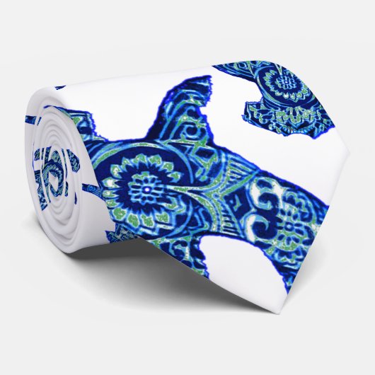 Haifisch-Krawatte Krawatte (Gerollt)