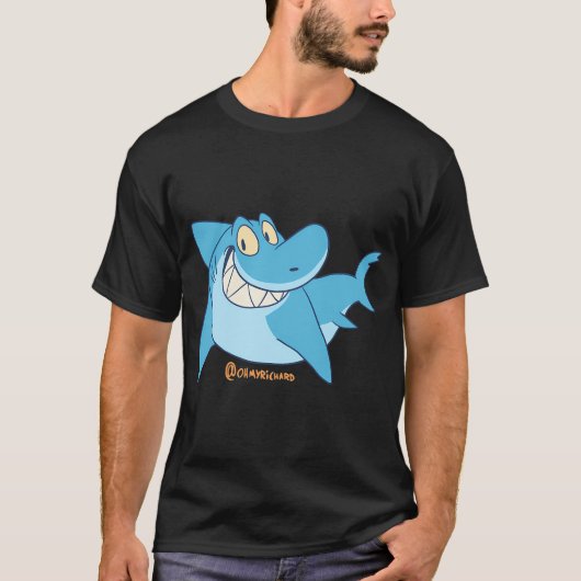 Haifisch Kumpel T-Shirt (Vorderseite)