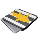 Haifisch Laptopschutzhülle (Vorne Knopf)