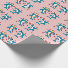 Haifisch-Liebe Geschenkpapier