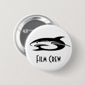 Haifisch-Logo-Produkte Button (Vorne & Hinten)