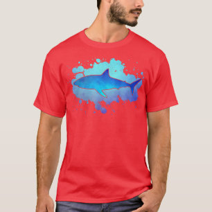 Haifisch Lover Retro Vintages Tauchen Schnorcheln T-Shirt