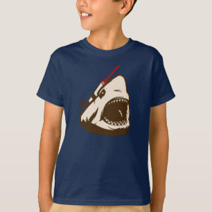 Haifisch mit einem Frickin Laserstrahl T-Shirt