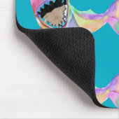 Haifisch-Ozean-Kunst Mousepad (Ecke)