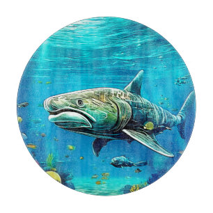 Haifisch-Ozean-Raubtier-Kunst Schneidebrett