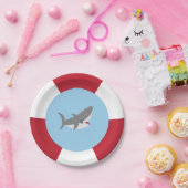 Haifisch-PapierTeller Pappteller (Party)