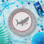 Haifisch-PapierTeller Pappteller (Party)