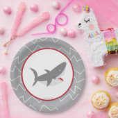 Haifisch-PapierTeller Pappteller (Party)