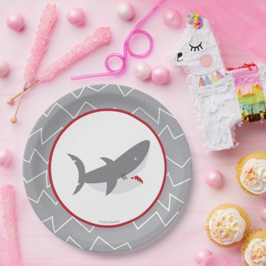 Haifisch-PapierTeller Pappteller (Party)