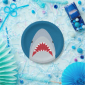 Haifisch-PapierTeller Pappteller (Party)