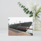 Haifisch Postkarte (Stehend Vorderseite)