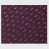 Haifisch Rosa Geschenkpapier (Flach)