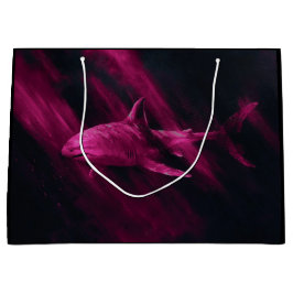 Haifisch Rosa Große Geschenktüte