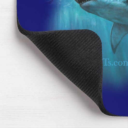 Haifisch-Sammlung durch FishTs.com Mousepad (Ecke)
