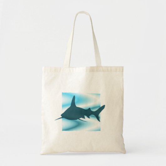Haifisch-Silhouette-Tasche Tragetasche (Vorne)
