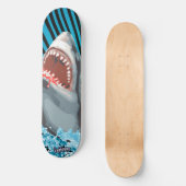 Haifisch! Skateboard (Vorderseite)